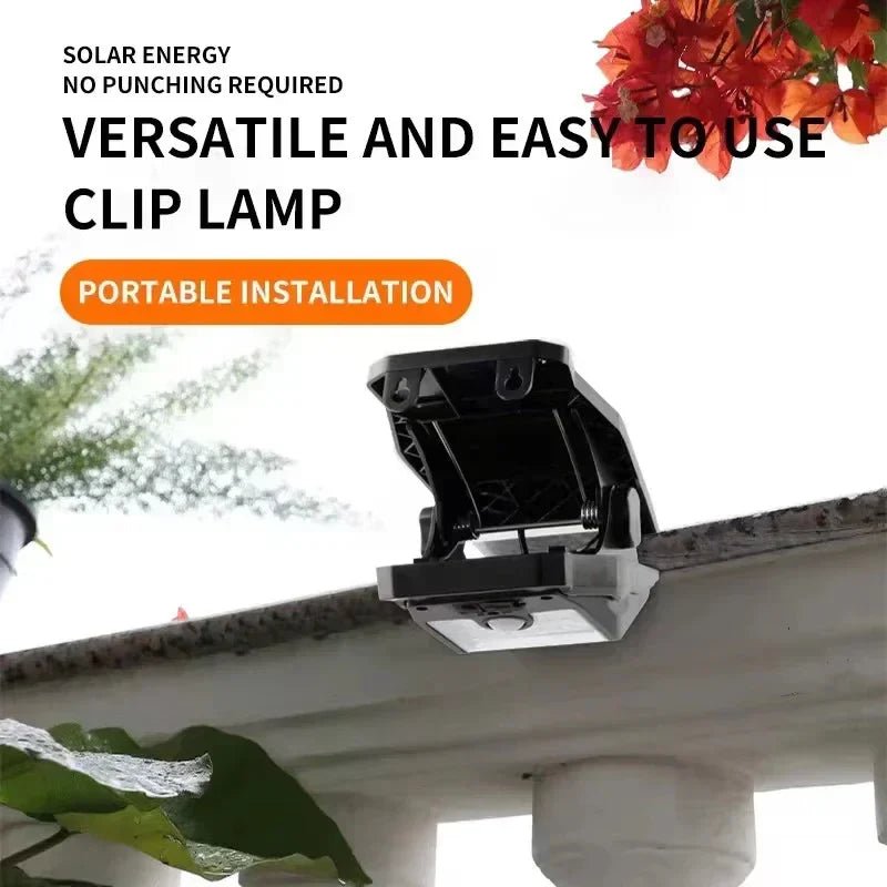Luxclip™ Solar Outdoor LED Light with Motion Sensor - Duvelix