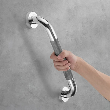 SafeGrip Stainless Steel Shower Bar – Safety and Stability for Any Bathroom