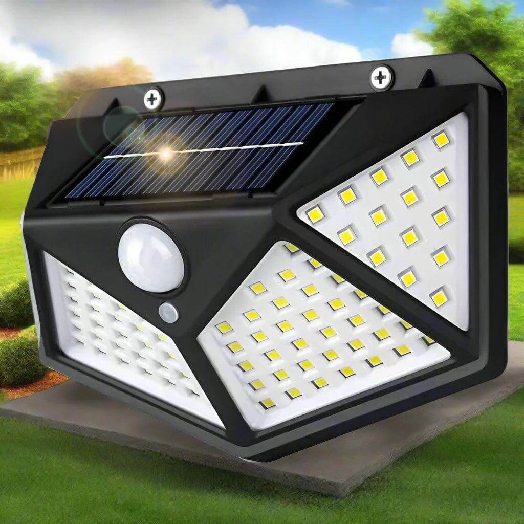 100 LED Solar Wall Lamp