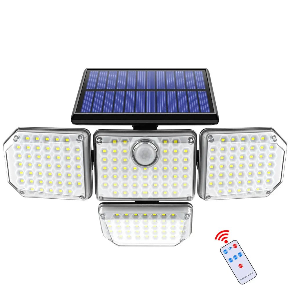 Solar Garden Lamp – Adjustable Head Outdoor Light - Duvelix