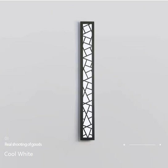 Advika LED Wall Lamp IP65 Waterproof Brushed Finish - L80xW14 24W