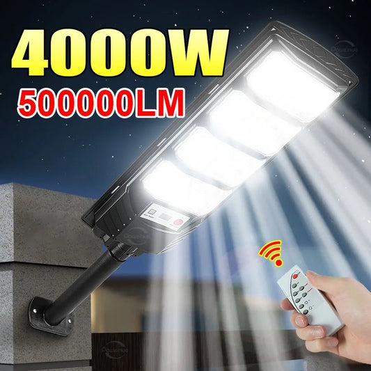 Solar LED Street & Wall Lamp – Motion Sensor - Duvelix