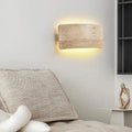 Garielle Travertine LED Wall Lamp Travertine IP65Waterproof - Beige