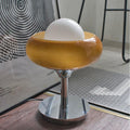 Guzzini Floor Lamp Polished Chrome Finish Led Bulb Included - Orange Table Lamp