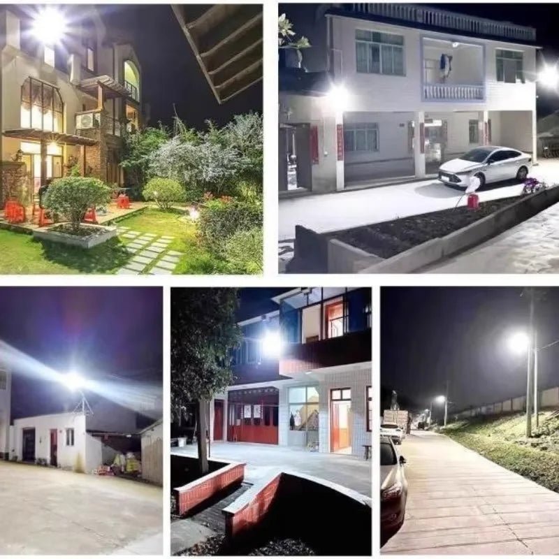 Solar LED Street & Wall Lamp – Motion Sensor - Duvelix