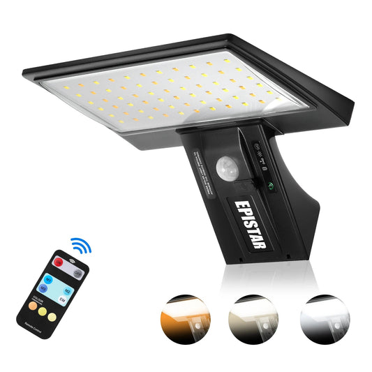 Solar Outdoor Floodlight – 90 LED Motion Sensor - Duvelix