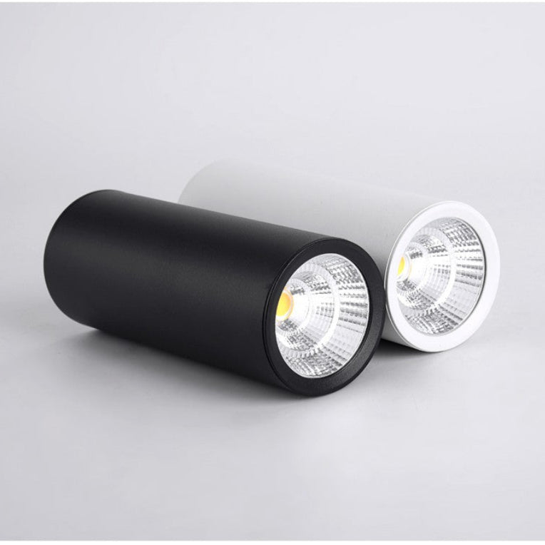 Carly White LED Surface Mounted Downlight Dimmable LED - White Down light L200mm