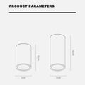 Jamie Cement Surface Mounted Downlight GU10 LED Minimalist - Gray