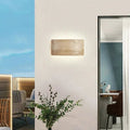 Garielle Travertine LED Wall Lamp Travertine IP65Waterproof - Beige