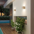 Vadalie Travertine Wall Lamp Minimalist Square Design - Type A