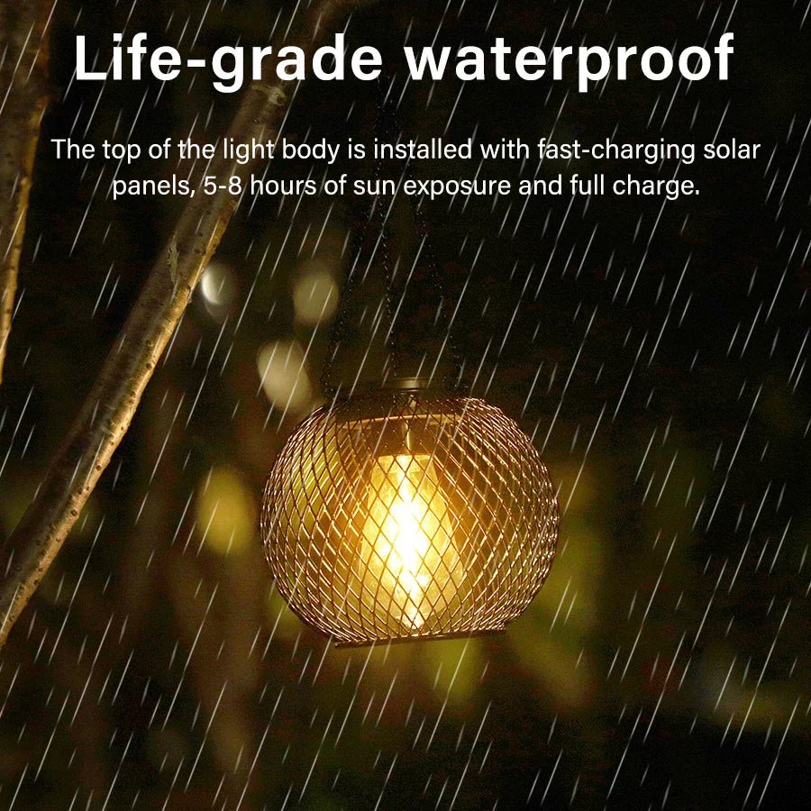 LumaGlow™ – Outdoor Solar Hanging Light - Duvelix