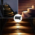 GlowStep™ – Solar LED Light for Stairs Fence & Garden - 136:865black warm;249:2000063051 pack - Black Warm