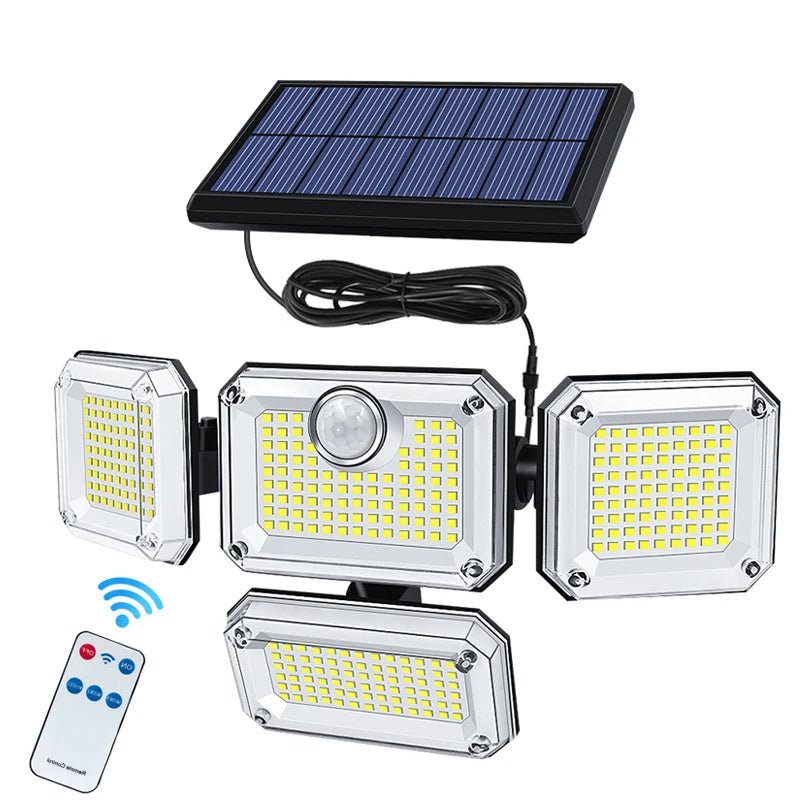 Solar Garden Lamp – Adjustable Head Outdoor Light - Duvelix