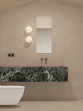 Globa Ceiling Lamp White Glass Shade Sconce Design - Dia 18cm