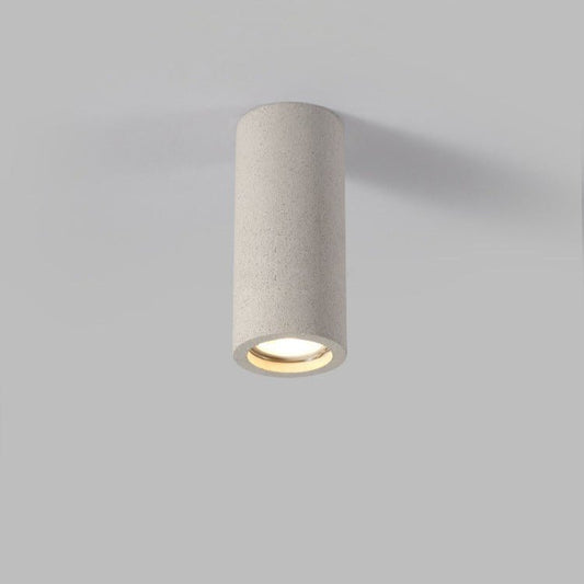 Jamie Cement Surface Mounted Downlight GU10 LED Minimalist - White