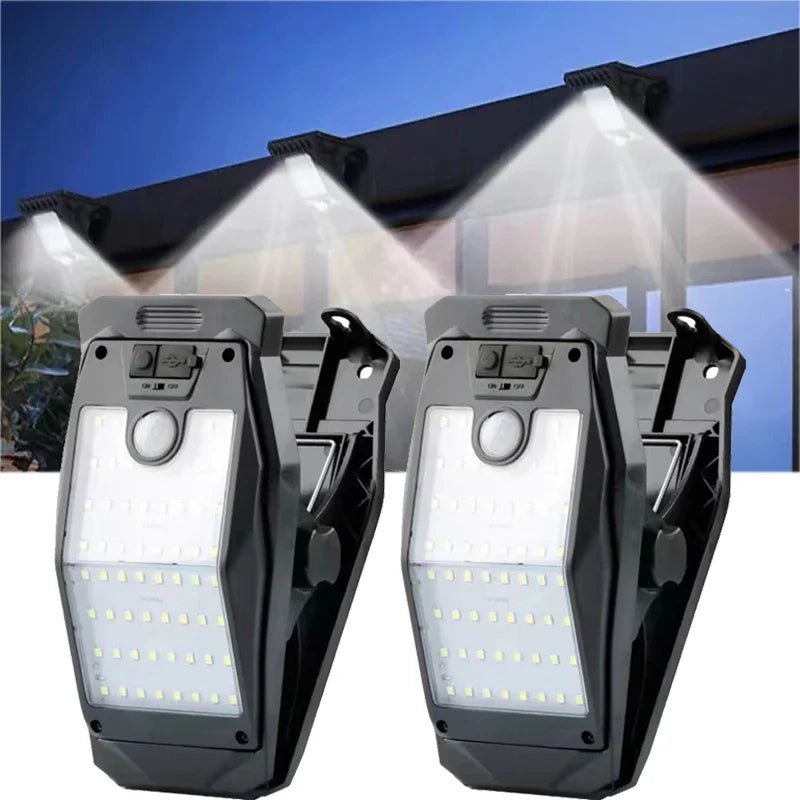 Luxclip™ Solar Outdoor LED Light with Motion Sensor - Duvelix