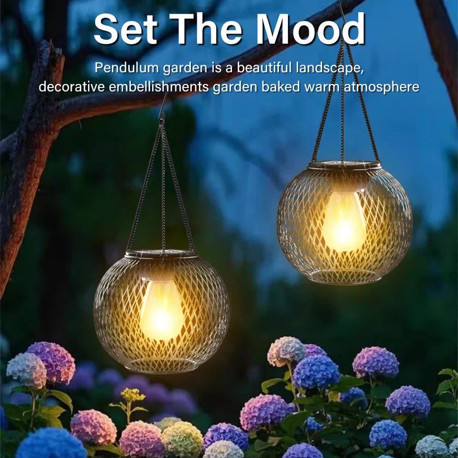 LumaGlow™ – Outdoor Solar Hanging Light - Duvelix