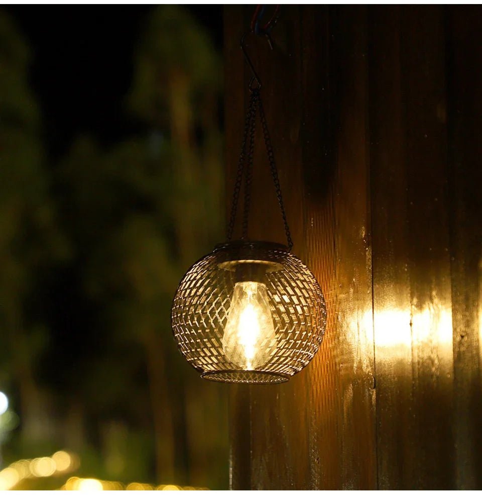LumaGlow™ – Outdoor Solar Hanging Light - Duvelix