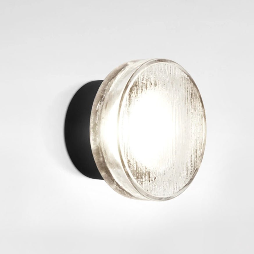 Akshara LED Wall Lamp IP65 Waterproof Aluminum Matte Black - 2pcs