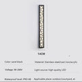 Advika LED Wall Lamp IP65 Waterproof Brushed Finish - L80xW14 24W