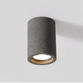 Jamie Cement Surface Mounted Downlight GU10 LED Minimalist - Black