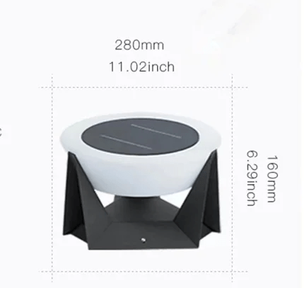 Solar Outdoor Lamp Powered By Solar Energy Eco Friendly - 