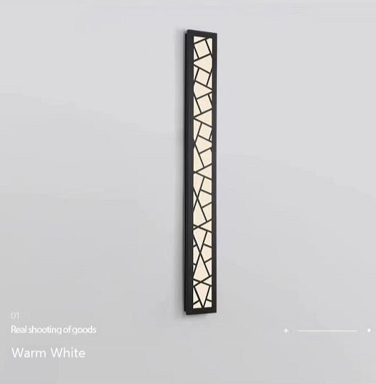 Advika LED Wall Lamp IP65 Waterproof Brushed Finish - L80xW14 24W