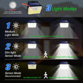 Solar Wall Light – 148 LED Motion Sensor - Duvelix