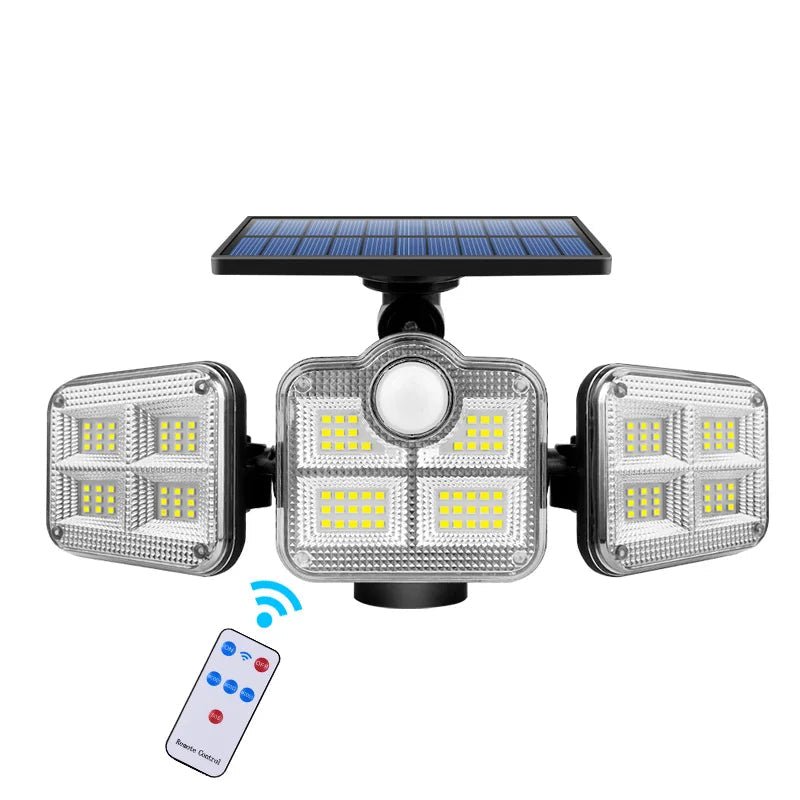 Solar Garden Lamp – Adjustable Head Outdoor Light - Duvelix