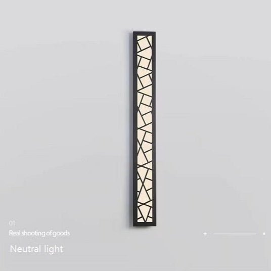 Advika LED Wall Lamp IP65 Waterproof Brushed Finish - L80xW14 24W