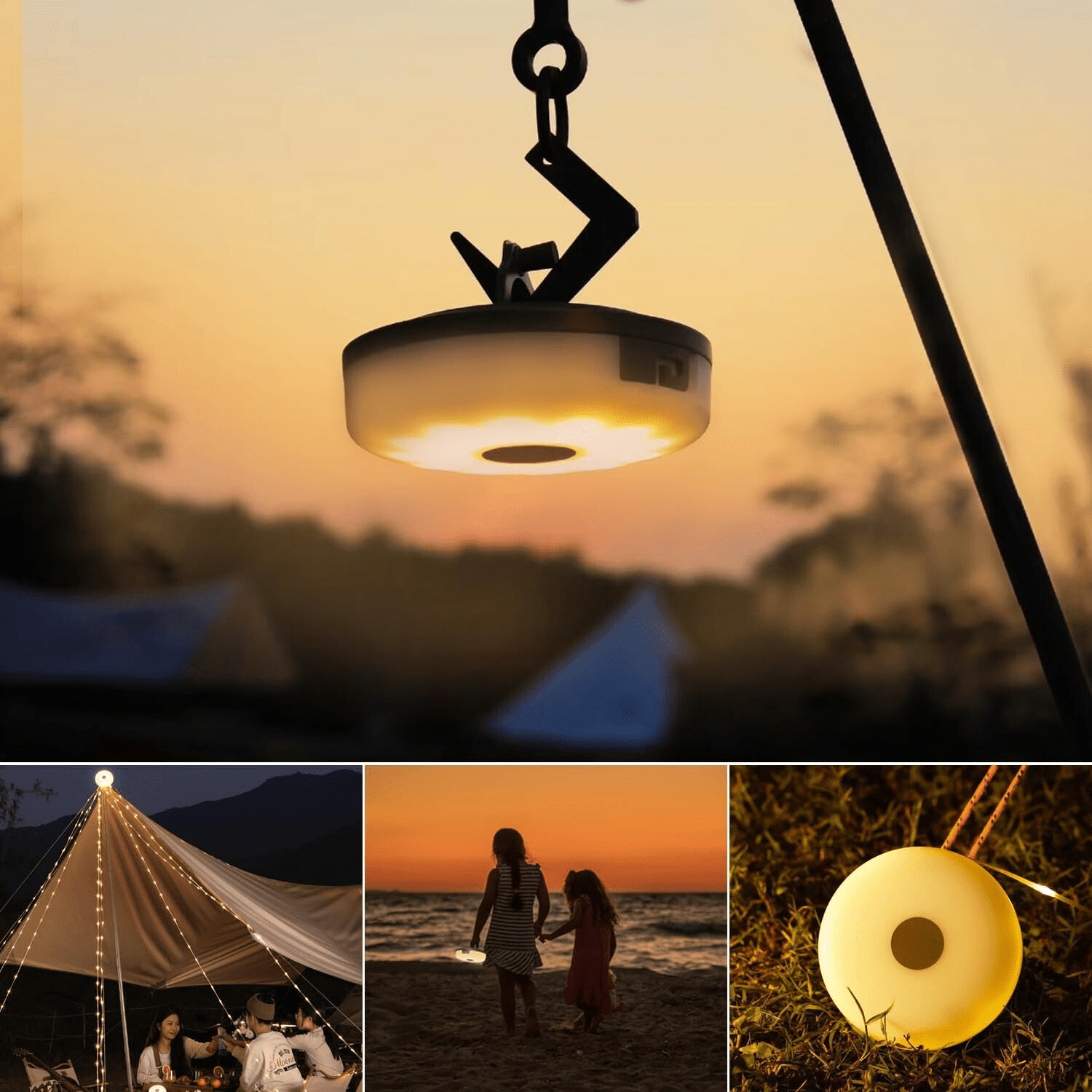 GlowMate™ 4 - in - 1 Camping Lamp - Duvelix
