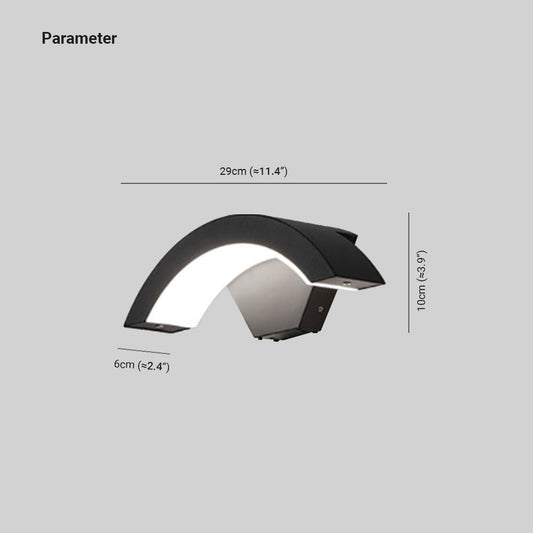 Astrid Nordic Outdoor Wall Lamp PIR Motion Sensor Durable - Sensor