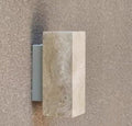 Tomoshibi Travertine Wall Lamp Japandi Inspired Warm Glow - Outdoor Square