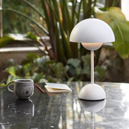 Lunada Table Lamp Energy - Efficient Environmentally Friendly - dedeededeedde - Blue