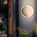 Twilight Moon Lamp Moon Lamp Geometric Design Textures - 40cm