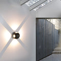 Kianna Outdoor Globe Wall Lamp Aluminum Spherical Design - LZ738D10WW - 