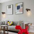 Alessia Waterproof LED Wall Lamp Cylindrical Design - SHKQ - LZ234BKWT - Black