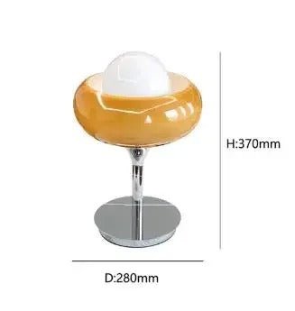 Guzzini Floor Lamp Polished Chrome Finish Led Bulb Included - Orange Floor Lamp