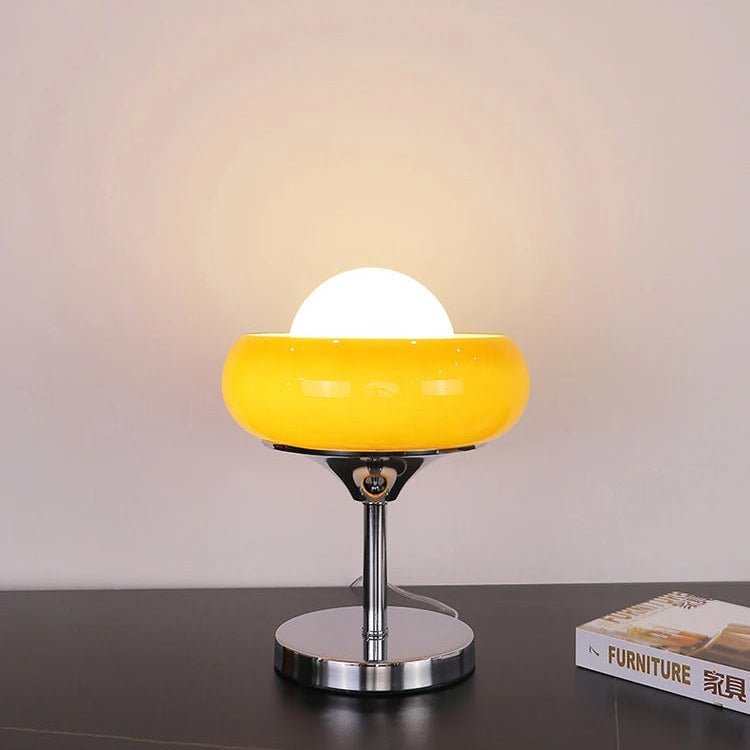 Guzzini Floor Lamp Polished Chrome Finish Led Bulb Included - Orange Floor Lamp
