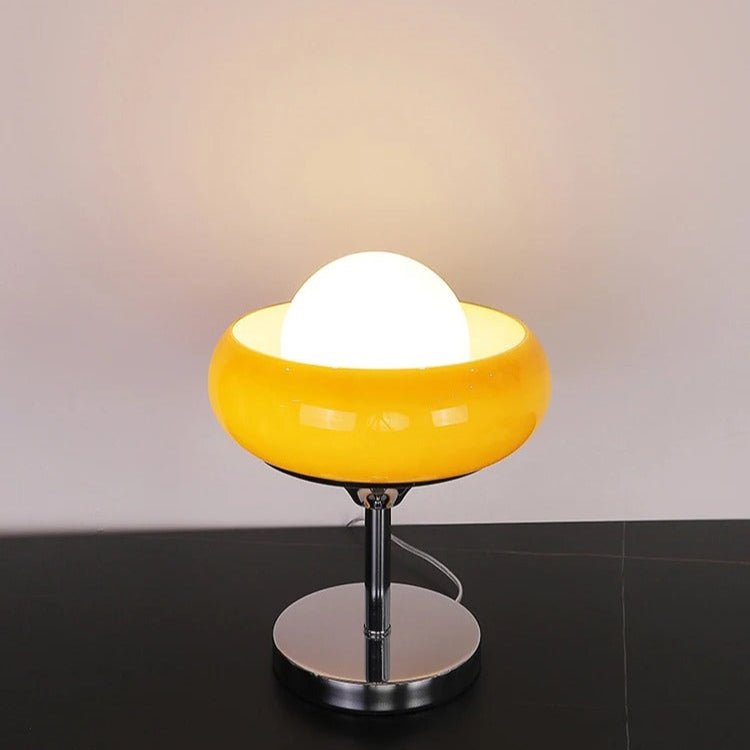 Guzzini Floor Lamp Polished Chrome Finish Led Bulb Included - Orange Floor Lamp