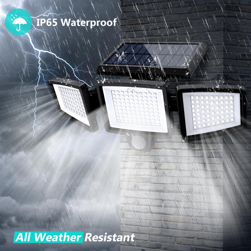 LumiGuard™ – Solar LED Security Floodlight with Motion Sensor - 136:40808150256LED;249:2000063051PCS - 1 piece