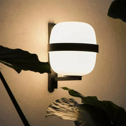 Luzia Wall Light Globe Diffuser Metallic Frame Outdoor - AJ/SC.WALWB01 - 
