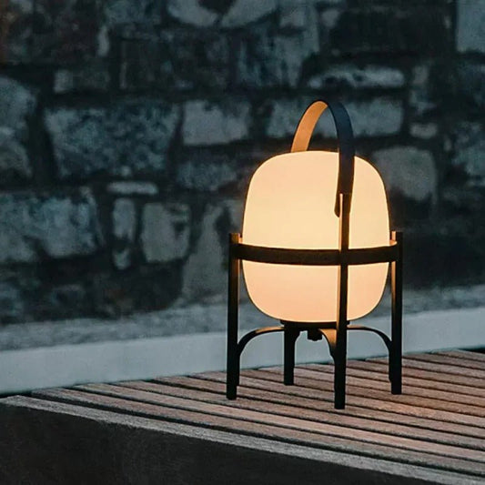 Luzia Outdoor Lamp Opal Globe Soft Glow Warm Light - 
