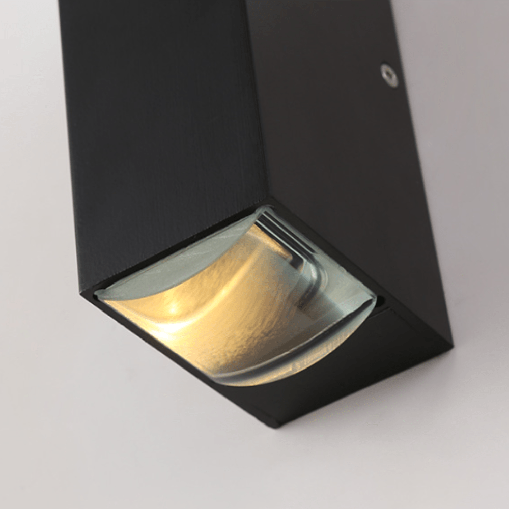 Melinda LED Wall Sconce Rectangular Design Upward Glow - BL001H12B - H 4.7“