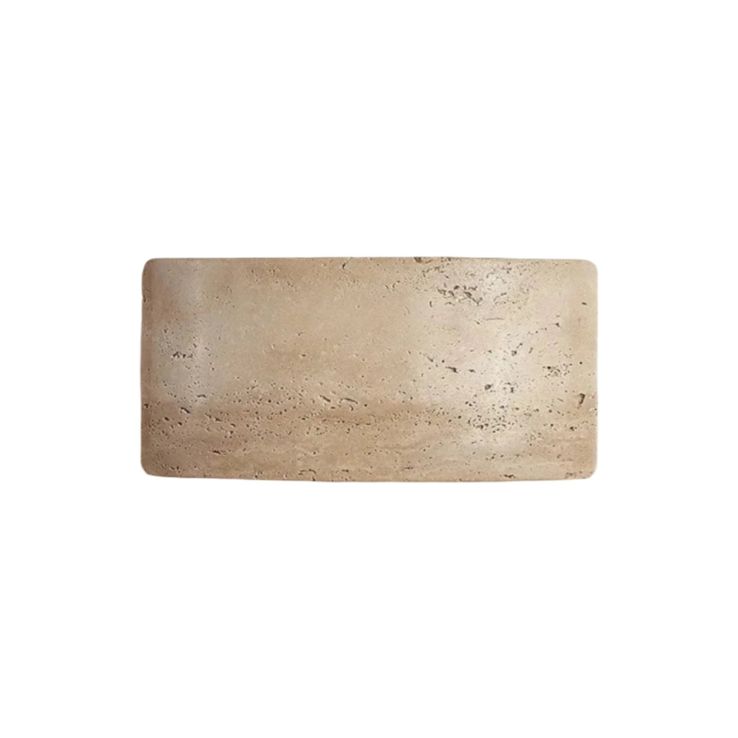 Garielle Travertine LED Wall Lamp Travertine IP65Waterproof - Beige