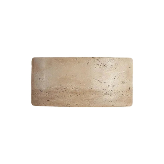 Garielle Travertine LED Wall Lamp Travertine IP65Waterproof - Beige