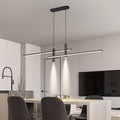 Optima Hanging Light Iron And Acrylic 90 260V Two LED Shades - 100cm