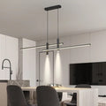 Optima Hanging Light Iron And Acrylic 90 260V Two LED Shades - CJSN163735403CX - 120cm