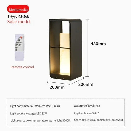 Sariyah Outdoor Light Solar Powered IP54 Waterproof - Solar M