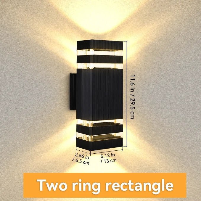 Alexi LED Wall Lamp IP44 Waterproof E27 Base Bulb Included - Type B